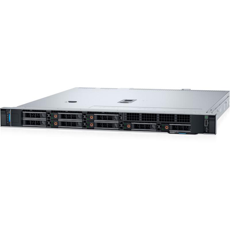 PowerEdge R360 Server; Trusted Platform Module 2.0 V6; 3.5 Chassis with up to 4 Hot Plug Hard Drives, Front PERC; Intel Xeon 6 Performance 6315P 2.8G, 4C/4T, 12M Cache, Turbo, (55W) DDR5-4800; 16GB UDIMM, 5600MT/s ECC; PERC H355 Controller Front; 2TB 7.2K RPM SATA 6Gbps 512n 3.5in Hot- plug Hard