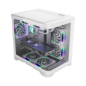 Alternative view of Carcasa 1st PLAYER UV5, RGB, Cube Tower, White