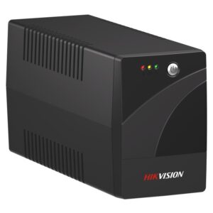 UPS Hikvision DS-UPS600-R; capacitate UPS: 600 VA / 360 W, input voltage range:  162 to 290 VAC, frecventa input: 50/60 Hz self- adaptive, tip plug: Schuko, output voltage range:  230VAC ± 10%, frecventa output: 50/60 Hz ± 0.5 Hz self-adaptive, tip output: Schuko, numar outlet:4, tip baterie: 12 V/9