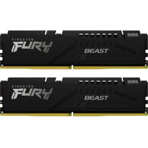 Memorie RAM Kingston FURY Beast, 32 GB DDR5, 6000 MHz, CL30