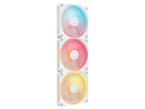 Alternative view of Ventilator Carcasa CORSAIR iCUE LINK LX120-R RGB, 12 cm, 2400 RPM, 3 ventilatoare, RGB