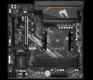 Placa de baza Gigabyte B550M AORUS ELITE, Socket AM4, DDR4, Micro-ATX