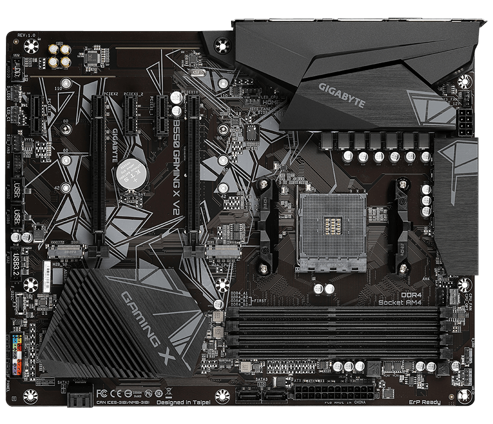 Placa de baza Gigabyte B550 Gaming X V2, Socket AM4, DDR4, ATX