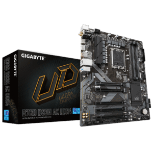 Placa de baza Gigabyte B760 DS3H AX, LGA 1700, DDR4, ATX