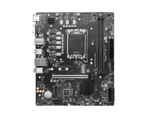 Alternative view of Placa de baza MSI PRO H610M-E, LGA 1700, DDR5, Micro-ATX