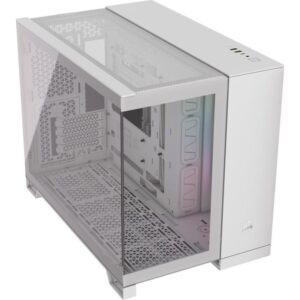 Alternative view of Carcasa CORSAIR 2500X RGB, RGB, Mini Tower, White
