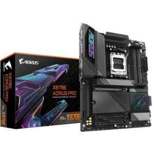 Placa de baza Gigabyte X870E AORUS PRO, Socket AM5, DDR5, ATX