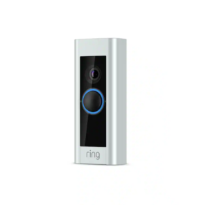 Sonerie inteligentă Ring, Alexa, video HD, microfon și difuzor integrate, Argintie, cu fir