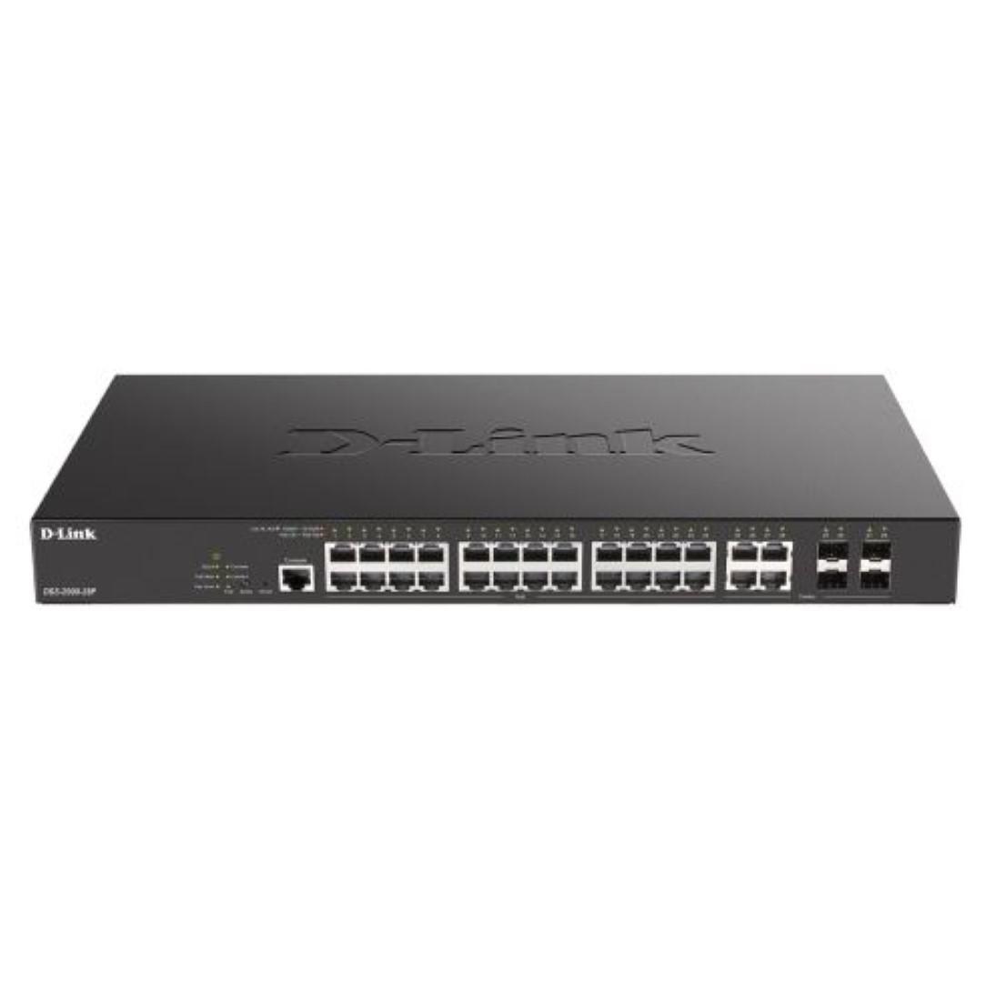 Switch D-Link DGS-2000-28, 24 port, 10/100/1000 Mbps - imagine 4