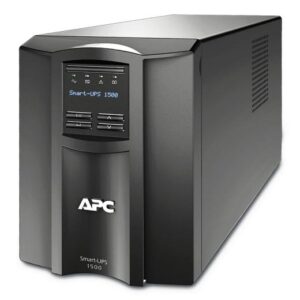 UPS APC Smart-UPS SMT line-interactive / sinusoidala 1500VA / 1000W 8conectori C13, baterie RBC7,smart conect,optional extindere garantie cu 1/3 ani(WBEXTWA R1YR-SP-03/WBEXTWAR3YR-SP-03),3 ani garantie echipament si 2 ani garantie baterie