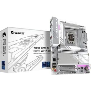 Placa de baza Gigabyte Z890 AORUS ELITE WIFI7 ICE, Socket 1851, DDR5, ATX