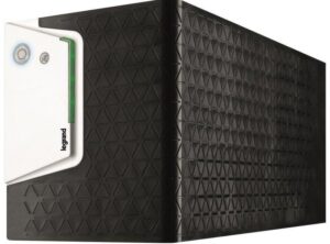 UPS Legrand KEOR SP 800, 800VA/480W, 4x IEC sockets, USB HID tip B, stabilizator electronic (AVR), baterie 1 x 12V/ 9 Ah, 230V,forma sinusoidala simulata in forma de unda, tehnologie Line interactiveVI, interfata RGB LED bar (verde/ portocaliu/ rosu), dimensiuni 120 x 330x 138mm