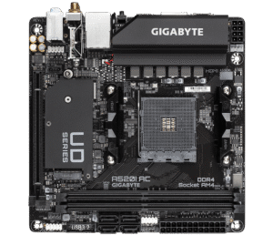 Alternative view of Placa de baza Gigabyte A520I AC, Socket AM4, DDR4, Micro-ATX
