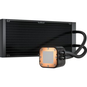 Alternative view of Cooler Procesor CORSAIR H115i ELITE RGB, Lichid, 14 cm, 2 ventilatoare, aRGB