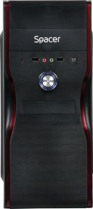 Alternative view of Carcasa SPACER New Mercury, Mid Tower, Black